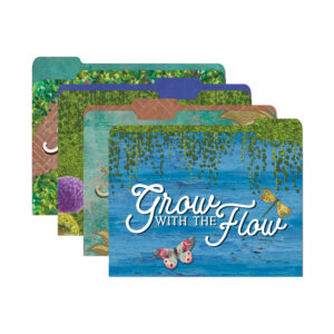 Curiosity Garden File Folders, 4 Per Pack, 6 Packs