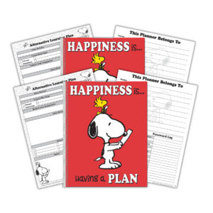 Peanuts Lesson Plan & Record Book, Pack of 2