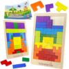 Tetralino Double Premium Wooden Puzzle