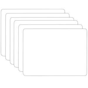 Dry Erase Board, 9.5" x 12", Pack of 6