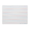 Magnetic Dry Erase Board, Two-Sided Ruled-Blank, 9" x 12", Pack of 3