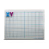 Magnetic Dry Erase Learning Mat, Two-Sided XY Axis-Plain, 9" x 12", Pack of 12