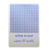 1-4" Graph Dry Erase Board, 11" x 16", Pack of 12