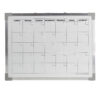 Dry Erase Magnetic Aluminum Framed Calendar, 18" x 24"