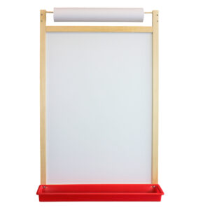 Magnetic Dry Erase Wall Easel with Paper Roll