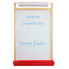 Magnetic Dry Erase Wall Easel with Paper Roll