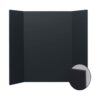 Foam Project Board, 36" x 48", Total Black, Bulk Pack of 24