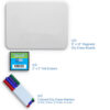 Dry Erase Boards (9" x 12") with Colored Pens & Erasers, Set of 12