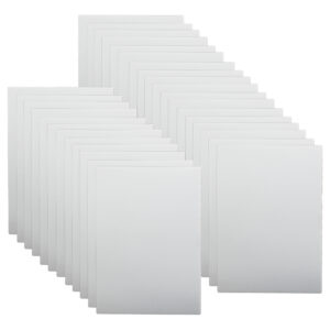 3-16" Foam Board, 32" x 40", White, Bulk Pack of 25