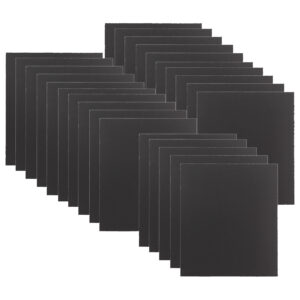 3-16" Foam Board, 32" x 40", Total Black, Bulk Pack of 25