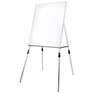 Dry Erase Easel with Adjustable Legs, 46" x 5" x 29.5"