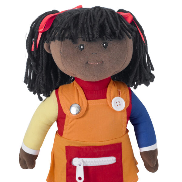 Learn-to-Dress Doll, Black Girl