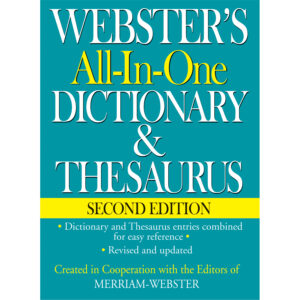 Webster's All-in-One Dictionary & Thesaurus, Second Edition