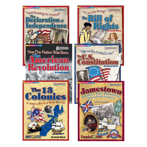 18th Century US History 6 Book Series