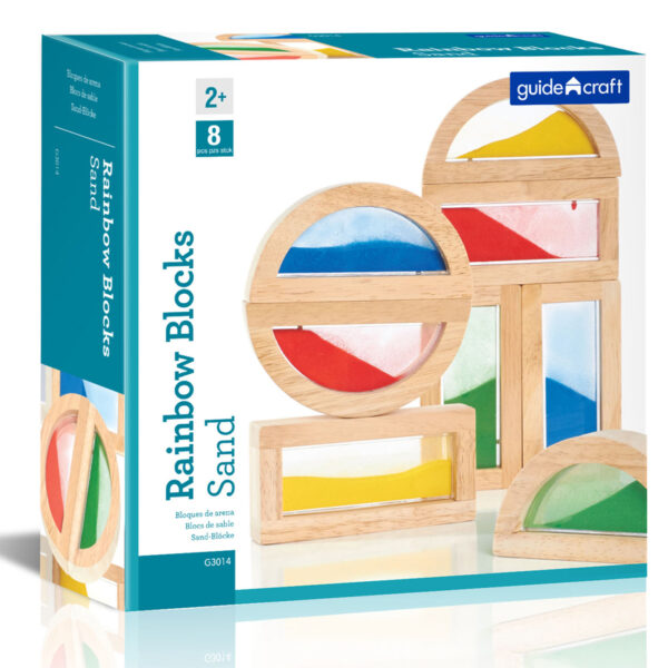 Sand Rainbow Blocks, 8 Pieces