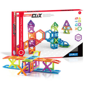 PowerClix Frames, Magnetic Building Set, 100 Pieces