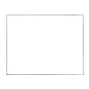 Non-Magnetic Whiteboard with Aluminum Frame, 2'H x 3'W