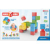 Magicubes Magnetic Building Blocks, Full Color Try Me Recycled, 24 Pieces