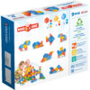 Magicubes Shapes Magnetic Building Blocks Recycled, 9 Pieces