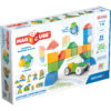 Magicubes Shapes Magnetic Building Blocks Recycled, 32 Pieces