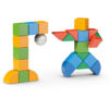 Magicubes Shapes Magnetic Building Blocks Recycled, 32 Pieces