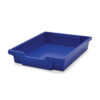 Shallow F1 Tray, Royal Blue, 12.3" x 16.8" x 3", Heavy Duty School, Industrial & Utility Bins, Pack of 8