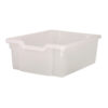 Deep F2 Tray, Translucent, 12.3" x 16.8" x 5.9", Heavy Duty School, Industrial & Utility Bins, Pack of 6