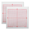 Graphing 3M Post-it Notes, XY Axis, 20 x 20 Square Grid, 4 Pads Per Pack, 2 Packs