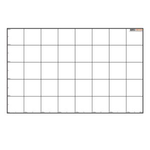 Wonder League Robotics Competition Grid Mat, 150cm x 240cm with 30cm Grid