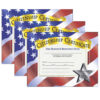 Citizenship Certificate, 30 Per Pack, 3 Packs