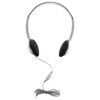 SchoolMate On-Ear Stereo Headphone with In-Line Volume Control, Pack of 2