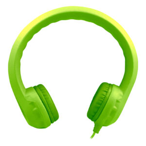 Flex-Phones Single Construction Foam Headphones - Green