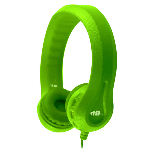 Flex-Phones Single Construction Foam Headphones - Green