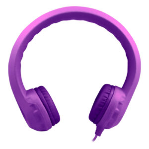 Flex-Phones Single Construction Foam Headphones - Purple