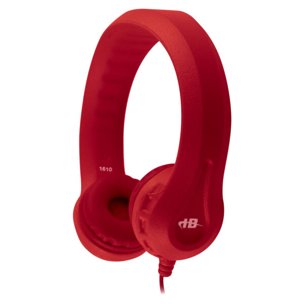 Flex-Phones, Foam Headphones, Red