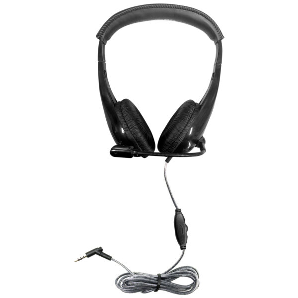 Motiv8 TRRS Classroom Headset with Gooseneck Mic and In-line Volume Control