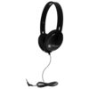 Primo Stereo Headphones, Black, Pack of 2