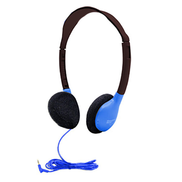 Sack-O-Phones, 10 Personal Headphones in a Carry Bag, Blue