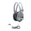 6 Person Listening Center with Bluetooth CD-Cassette-FM Boombox and Deluxe Over-Ear Headphones