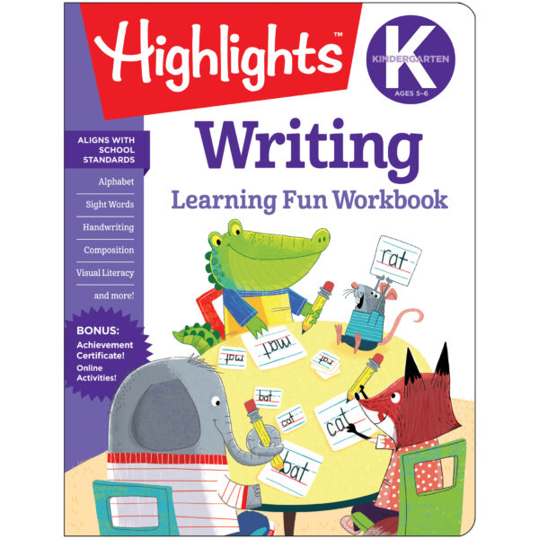 Learning Fun Workbooks, Kindergarten Writing, Pack of 6