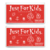 Jumbo Just for Kids Stamp Pad, Red, Pack of 2