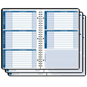 Non-Dated Student Planner-Assignment Book, Pack of 3