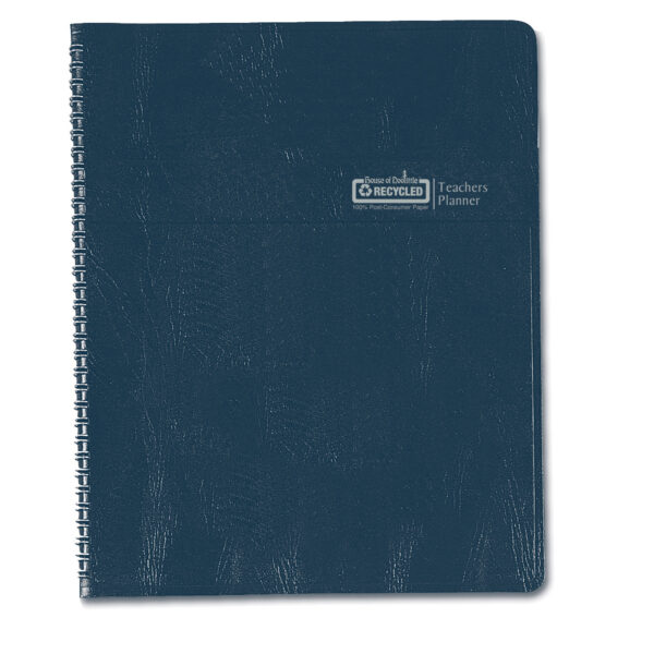 Teachers Planner, Blue, 8-1-2" x 11", Pack of 2