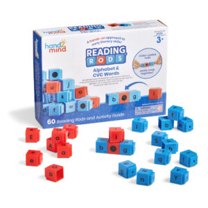 Reading Rods Alphabet and CVC Words Set