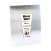 Silver Foil Mirror Board, 5" x 7", 25 Sheets Per Pack, 3 Packs