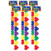 Multi-Color Hearts Border, 36 Feet Per Pack, 6 Packs