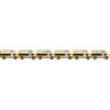 School Bus Die Cut Border, 12 Strips-36 Feet Per Pack, 6 Packs