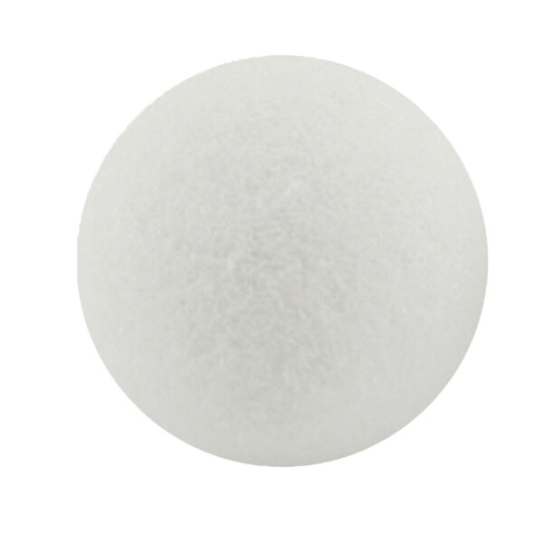 Craft Foam Balls, 4 Inch, White, Pack of 12