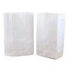 Large Gusseted Paper Bags, 6" x 3.5" x 11", White, 100 Per Pack, 2 Packs