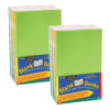 Blank Paperback Books, 5.5" x 8.5", Assorted Colors, 10 Per Pack, 2 Packs